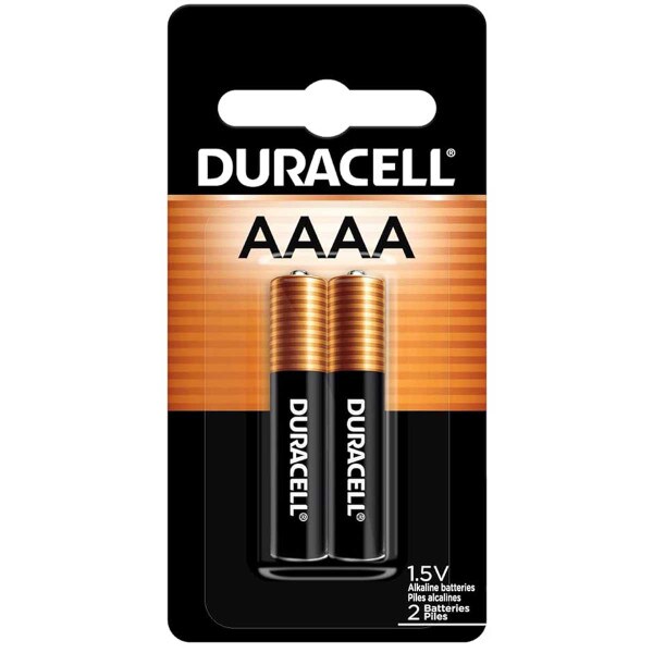 Duracell AAAA 1.5V Ultra Photo Alkaline-Batteries, 2 Count Pack